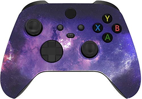 Custom Controllerzz Wireless Controller for Microsoft Xbox Series X/S & Xbox One - Custom Soft Touch Feel - Custom Xbox Series X/S Controller (X/S Galaxy)