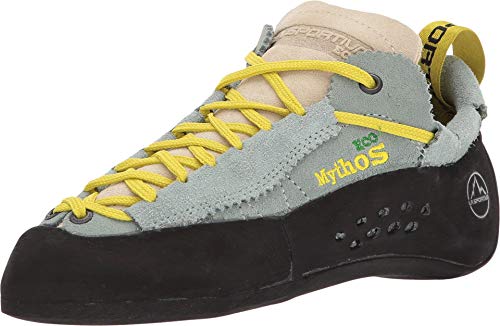 La Sportiva Womens Mythos ECO Rock Climbing Shoes, Greenbay, 7