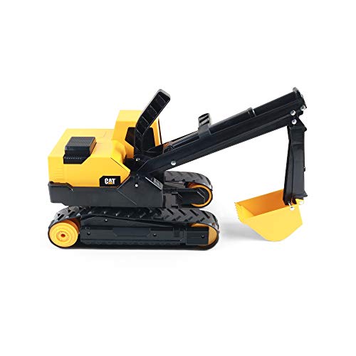 CatToysOfficial, CAT Steel Construction Excavator - Heavy-Duty & Durable - Ergonomic Handles 3+ Years - Perfect Gift for Kids, Dig & Haul Dirt All Day Long