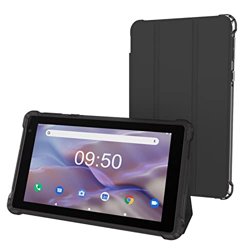Tablet 7 inch, Android 11 Tablet with Case 32GB Storage Tablets, Quad Core Processor Tablet PC, Google Certificated Wi-Fi Tablets, Dual Camera, Long Battery Life