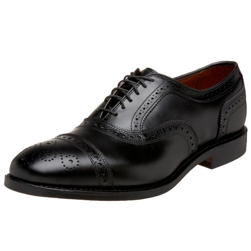 Allen Edmonds Men's Strand Cap Toe With Perfing,Black,11 D US