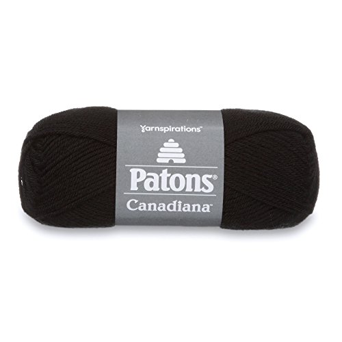 Patons Canadiana Yarn, Black