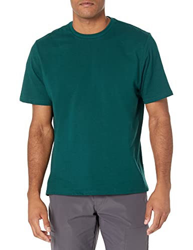 Amazon Essentials Men's Regular-Fit Short-Sleeve Crewneck T-Shirt, Pack of 2, Dark Green, XX-Large