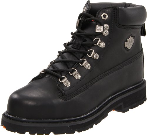 Harley-Davidson Footwear Men's Drive Steel Toe Boot, Black, 8