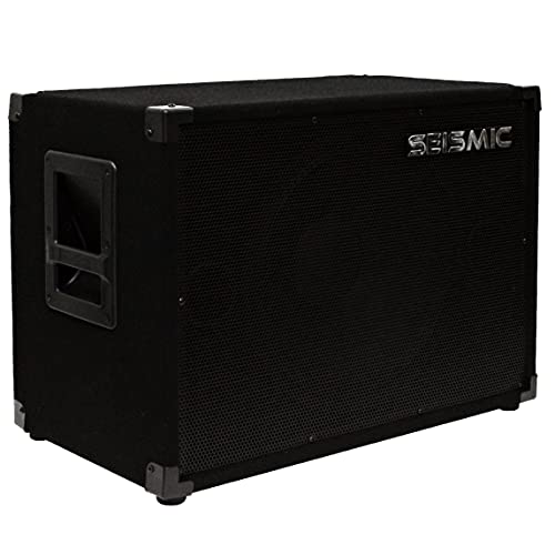 Seismic Audio Speakers 15” Bass Guitar Speaker Cabinet, 300 Watts RMS Speakers, 1 x 15