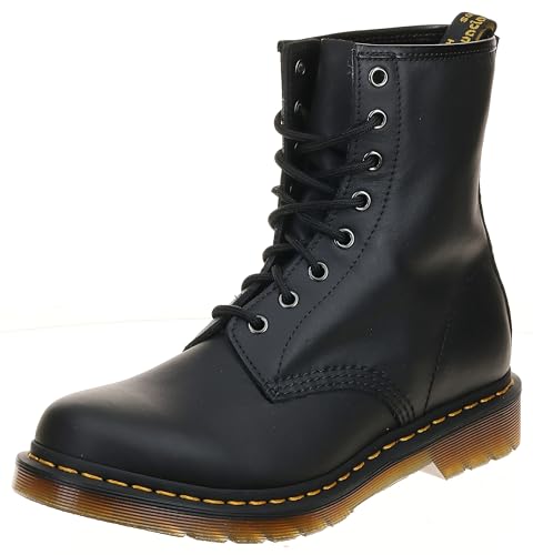 Dr. Martens Women's Lace Boot , Black Patent Lamper