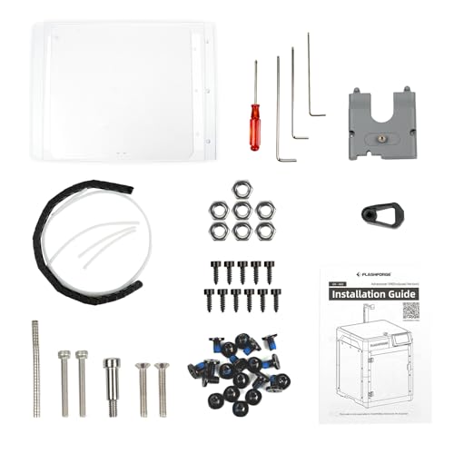 FLASHFORGE Adventurer 5M 3D Printer Enclosure kit, DIY Design, Reduce Noise, Increase Safety and Odor Isolation, Supports Printing High Temperature Filaments, Like ASA and PC