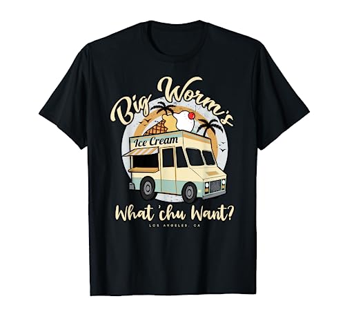 Big Worm's Ice Cream Truck What Chu Want Summer Vacation T-Shirt