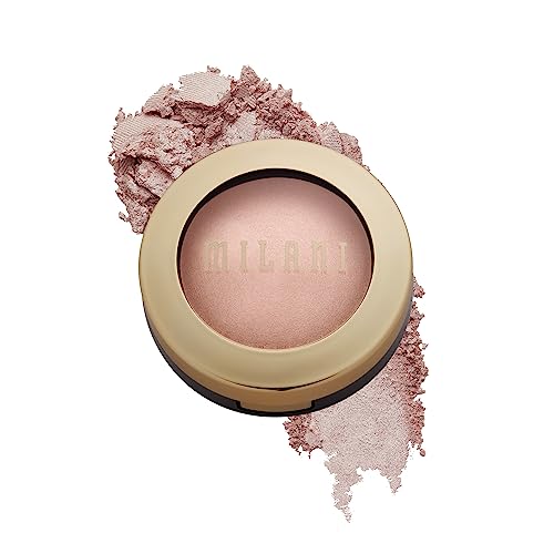 Milani Baked Highlighter (Dolce Perla) - Cruelty-Free Powder Highlighter, Highlight Face for a Shimmery or Matte Finish