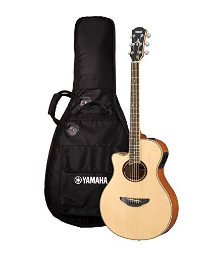 Yamaha APX700II Left Hand Acoustic Electric Guitar BUNDLE w/ Legacy Acc Kit (Tuner,Picks,DVD & More)