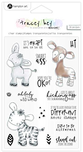 Hampton Art TH Clear Stamp Stand Out, None