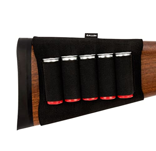 Allen Company Shotgun Shell Buttstock Holder - Shooting Accessories - Black