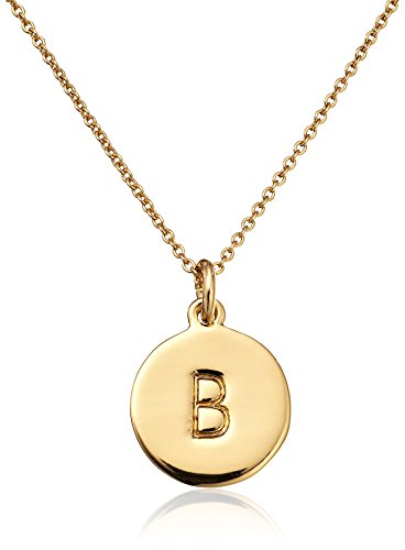 kate spade new york womens 'Kate Spade Pendants' 'B' Pendant Necklace, 18'