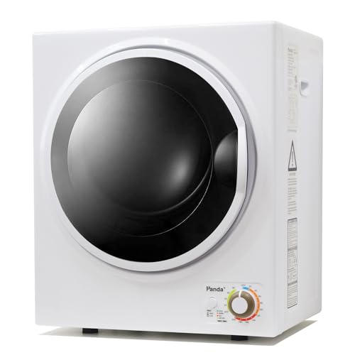 Panda 110V 850W Electric Compact Portable Clothes Laundry Dryer with Stainless Steel Tub Apartment Size 1.5 cu.ft