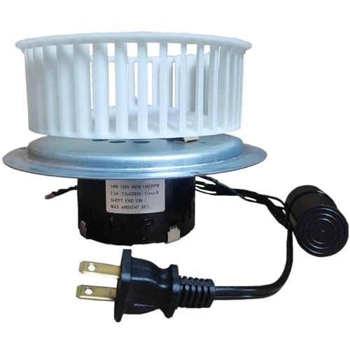 0696B000 Bathroom Fan Motor Assembly Replacement Parts Compatible with Nutone QT100 QT110 and QT9093 Series Fans