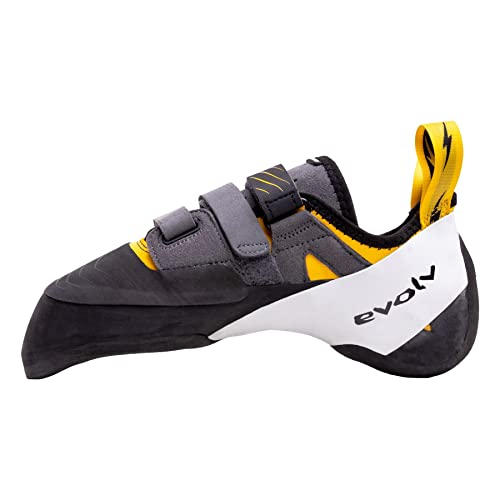 EVOLV Shaman Climbing Shoes - Gold/Grey/White 11