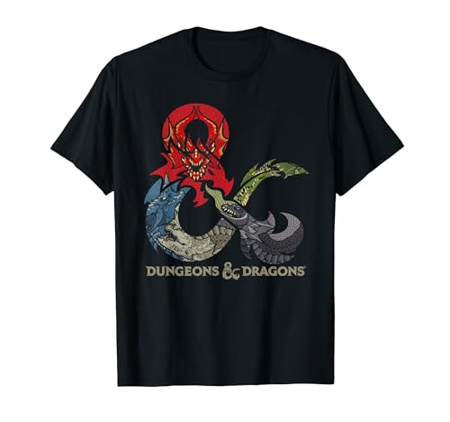 Dungeons & Dragons Dragon Ampersand Logo T-Shirt