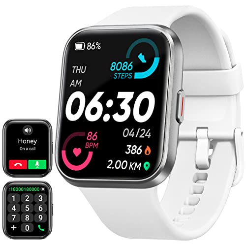 ENOMIR Smart Watch for Men Women(Answer/Make Call), Alexa Built-in,Fitness Watch with Heart Rate SpO2 Sleep Monitor 100 Sports 5ATM Waterproof Activity Trackers and Smartwatches for iOS&Android Phones