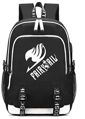 GO2COSY Anime Fairy Tail Backpack Bookbag Daypack Satchel Student Bag School Bag