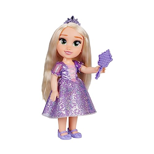 Disney Princess D100 My Friend Rapunzel Doll 14 inch Tall Includes Removable Outfit, Tiara, Shoes & Brush