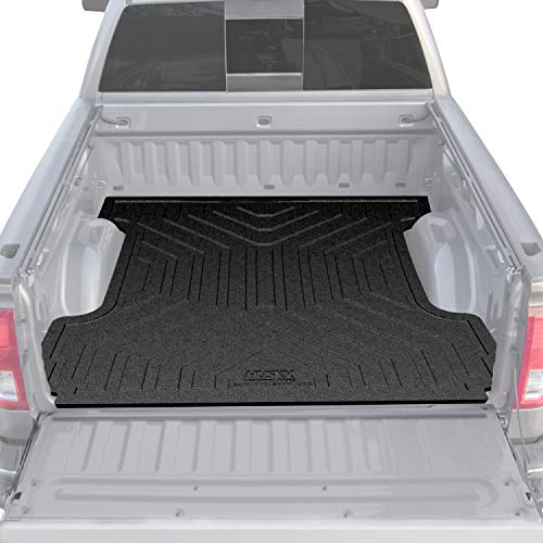 Husky Liners - Heavy Duty Bed Mat | Fits 2019 - 2024 Chevrolet Silverado 1500 w/out CarbonPro Bed & GMC Sierra 1500 w/out CarbonPro Bed (69.9', 5.8' Bed)- Black | 16004