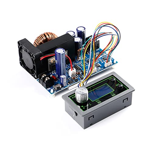 EC Buying CNC Buck Adjustable Power Supply Module, Adjustable Buck Converter 50V 20A 1000W Voltage and Ammeter DC Voltage Regulator, LCD Display/DC Converter/DC CNC Power Supply/DC Converter