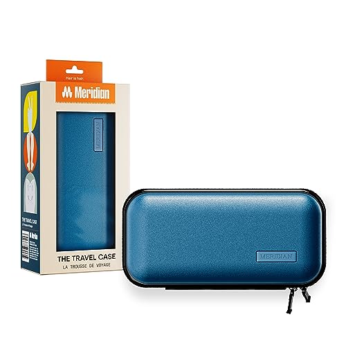 MERIDIAN Hard Case Groin Trimmer Case for Men and Women Ocean Blue Hard Travel Storage Case Trimmers and Accessories - Case Only