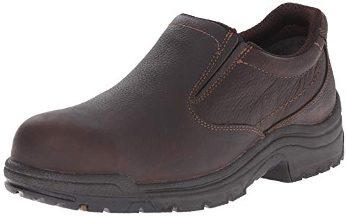 Timberland PRO Men's 53534 Titan Safety-Toe Slip-On,Camel Brown,10 M