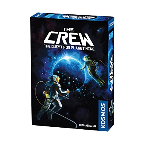 The Crew - Quest for Planet Nine | Card Game | Kennerspiel des Jahres Winner | Cooperative Space Adventure | 3-5 Players | Ages 10+ | Trick-Taking | 50 Levels of Difficulty | Endless Replay