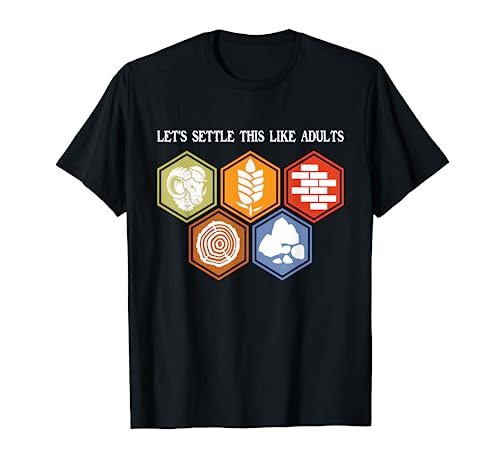 Let's Settle This Like Adults - Tabletop Game Board Gaming T-Shirt