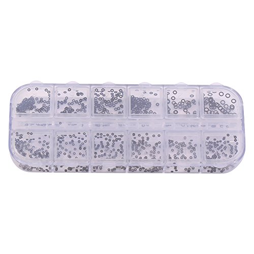 225-Piece O-Ring Assortment Kit Washer Seals Watch Gaskets Set, Watches Repair O-Ring Set with Box