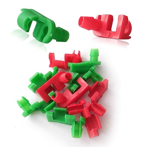 5 Pair Tailgate Handle Rod Clip, Left and Right Handle Rod Door Lock Clip Compatible with Chevy Silverado GMC Sierra 88981030 88981031