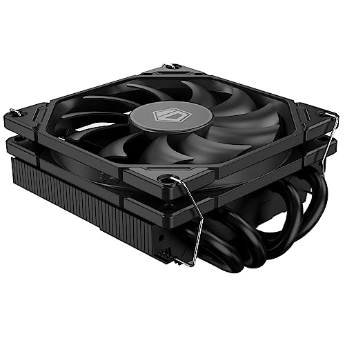 ID-COOLING IS-40X V3 45mm Height Low Profile CPU Cooler 4 Heatpipes CPU Air Cooler with 15mm Thickness Slim Fan Support Intel LGA1700/1200/115X; AMD AM5/AM4 For Desktop