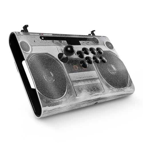 Glossy Glitter Gaming Skin Compatible with Victrix Pro FS - Booming Box - Premium 3M Vinyl Protective Wrap Decal Cover - Easy to Apply | Crafted in The USA by MightySkins