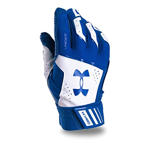 Under Armour Men's Yard Baseball Gloves, Royal (400)/Royal, Large