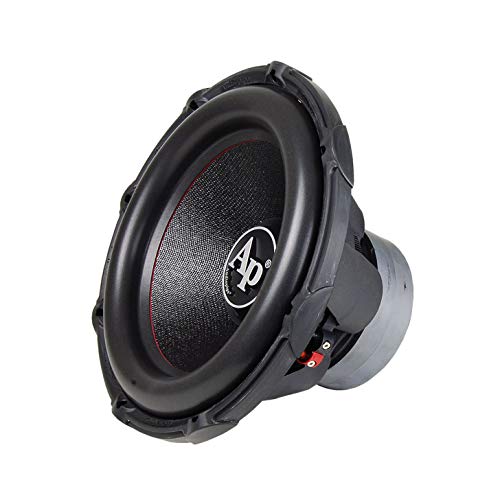 AudioPipe TXX-BDC2-15 15 Inch 2,000 Watt High Performance Powerful 4 Ohm DVC Vehicle Car Audio Subwoofer Speaker System, Black