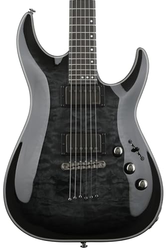 Schecter Hellraiser Hybrid C-1 - Trans Black Burst