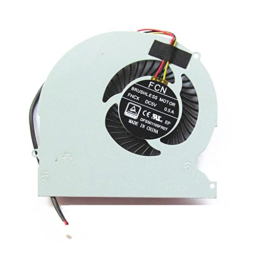 New Cooling Fan for Clevo P650RE P650RP P650HP P670HS P670RS-G P670RG P671RP Pro DFS501105FR0T Gaming Laptop CPU Cooling Fan