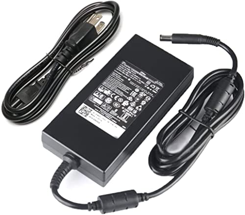 180W AC Charger Fit for Dell Dock WD19 K20A001 D6000 D6000S Docking Station Business Monitor Dock WD15 K17A001 Thunderbolt Dock WD19TB WD19TBS TB15 TB16 TB18DC K16A K16A001 Power Adapter Supply
