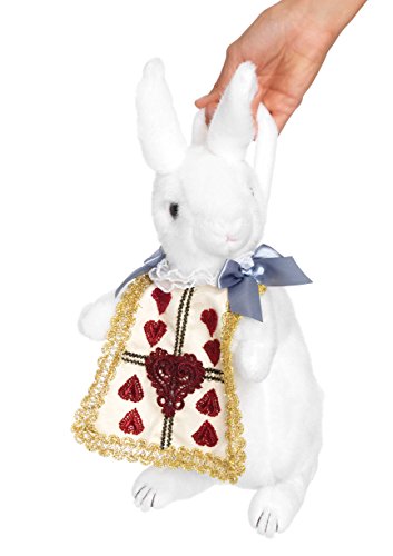 Leg Avenue womens Rabbit Purse Costume Accessories, Rabbit Purse White/Gold, One Size US