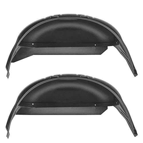 Husky Liners — Rear Wheel Well Guards | Fits 2021 - 2024 Ford F-150 (Excludes Raptor), Rear Set - Black, 2 pc. | 79161