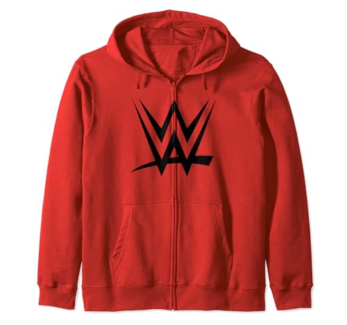 WWE World Wrestling Entertainment Logo Zip Hoodie