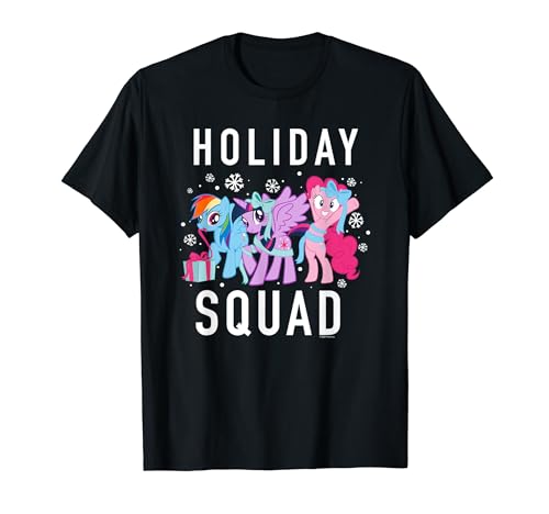 My Little Pony Christmas Group Shop Holiday Squad Bows T-Shirt