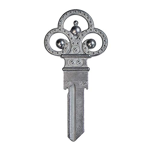 Lucky Line FORGED Key Shapes, SKELETON KEY - House Key Blank, SC1, 1 key (B303S)