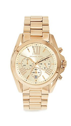 Michael Kors Bradshaw Chronograph Gold-Tone Stainless Steel Women's Watch (Model: MK5605)