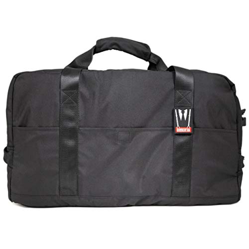 Dime Bags Omerta Associate Duffle Bag | Carbon Filter Lockable Zippered Bag with Activated Carbon Technology (Black)