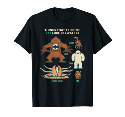 Star Wars Things That Tried to Eat Luke Skywalker Funny T-Shirt