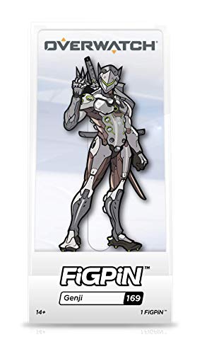 FiGPiN Overwatch: Genji - Collectible Pin with Premium Display Case - Not Machine Specific