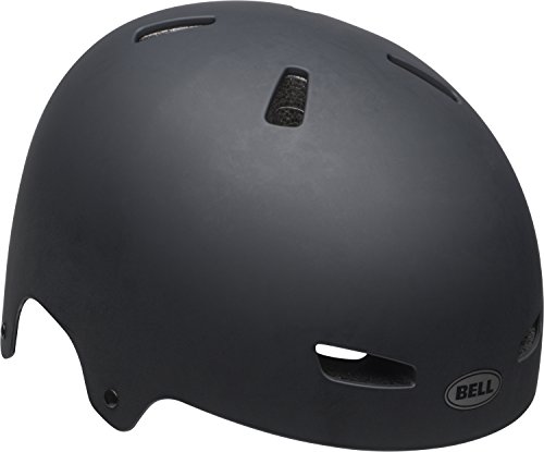 Bell Ollie Youth Bike and Skate Helmet, Matte Black (7107132),Matte Black, Youth 8+