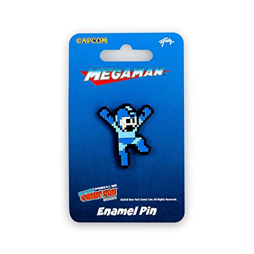 Mega Man Hero Pin | Just Funky Exclusive Mega Man Collectible Pin | 1.5' Tall